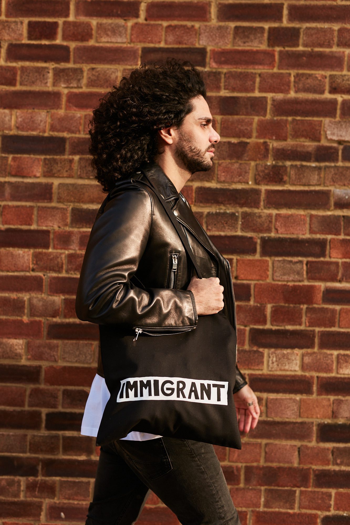 Black Immigrant Tote Bag | Ethically Made & Compostable