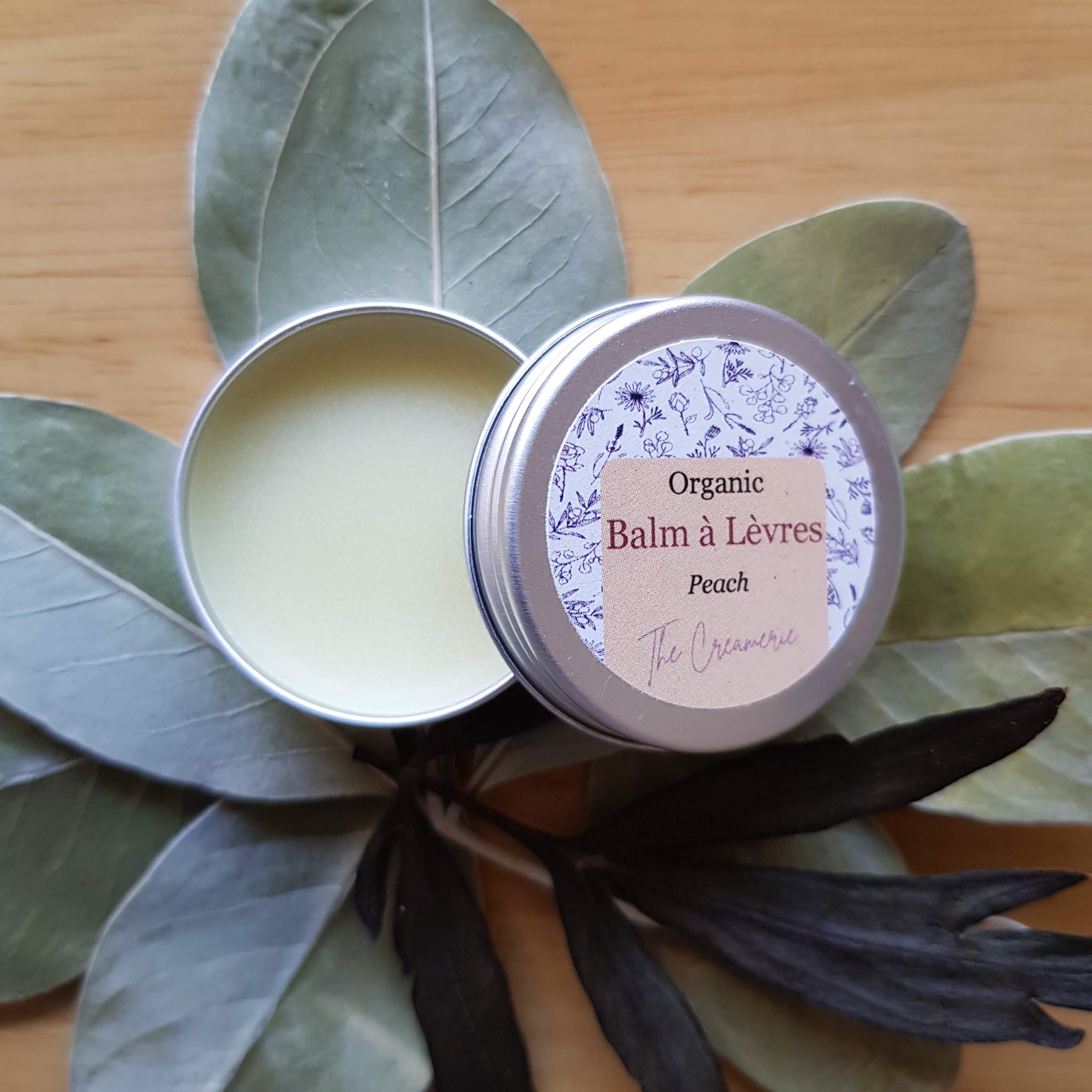 Organic lip balm