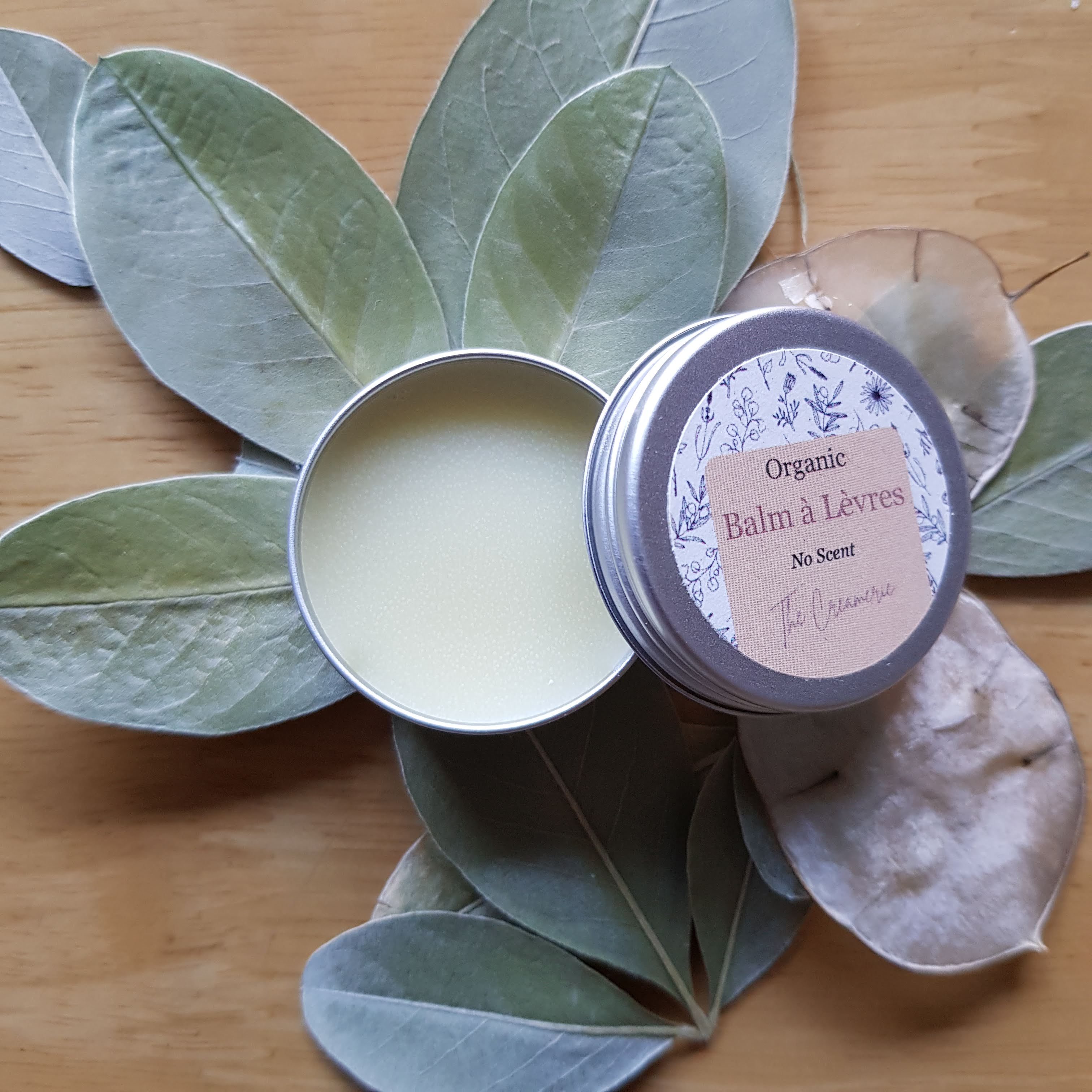 Organic lip balm