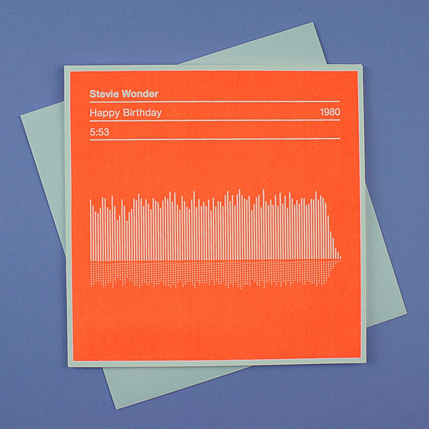 Stevie Wonder Happy Birthday Card