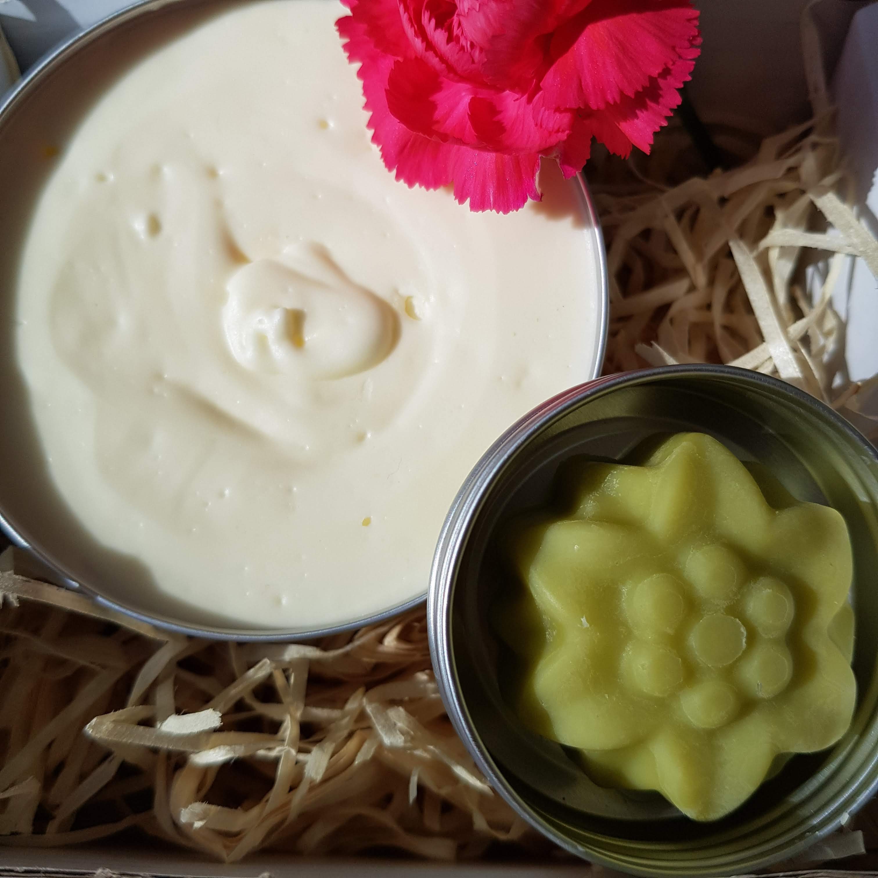 Organic and plastic-free hand & body duo