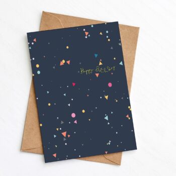Geometric Birthday Card