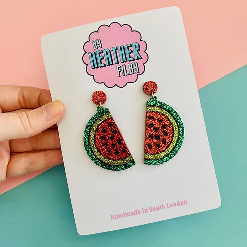 Watermelon Earrings