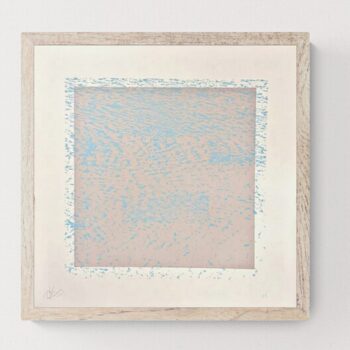 Ripple screen print