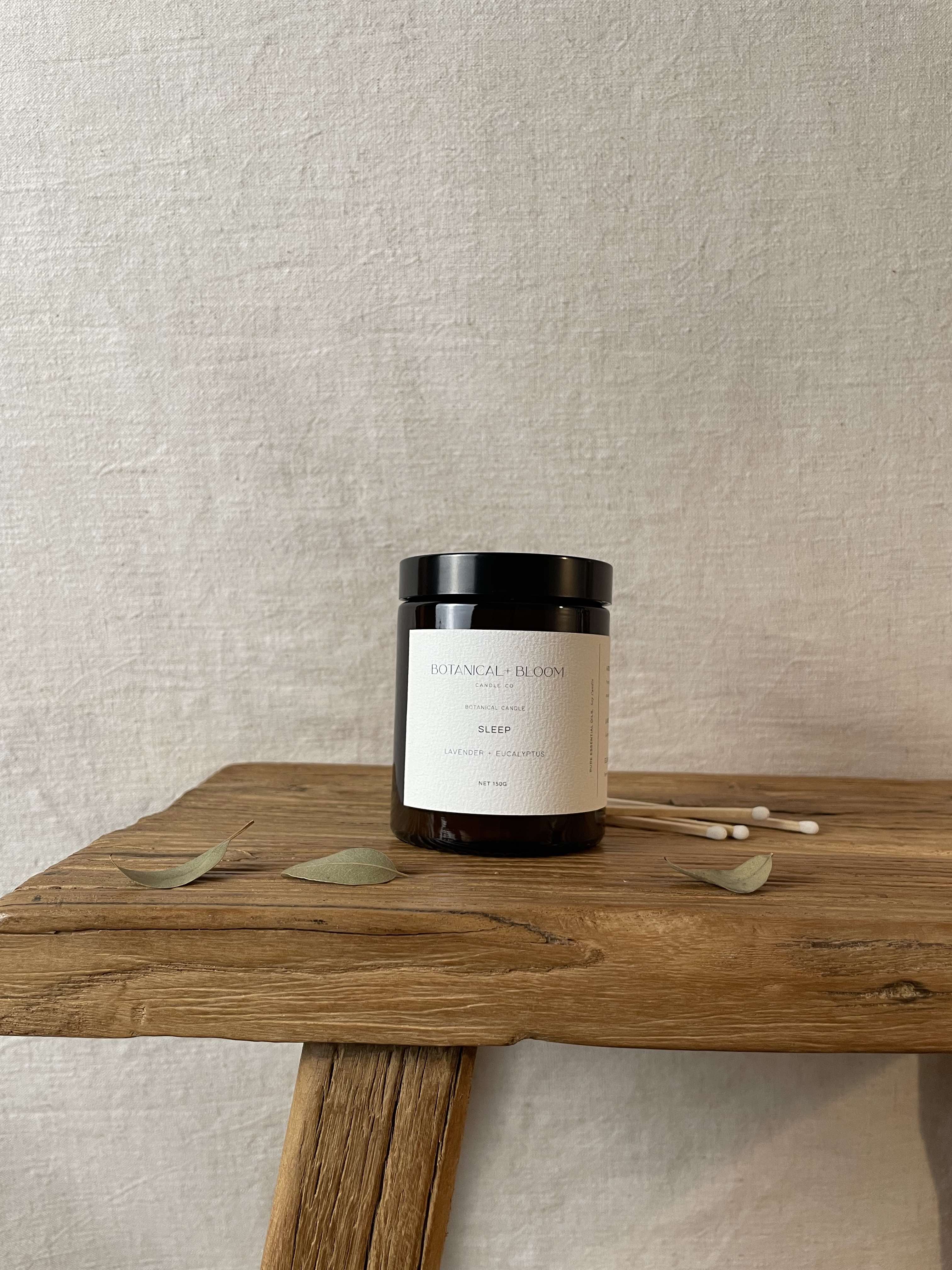 Sleep Candle - lavender and eucalyptus