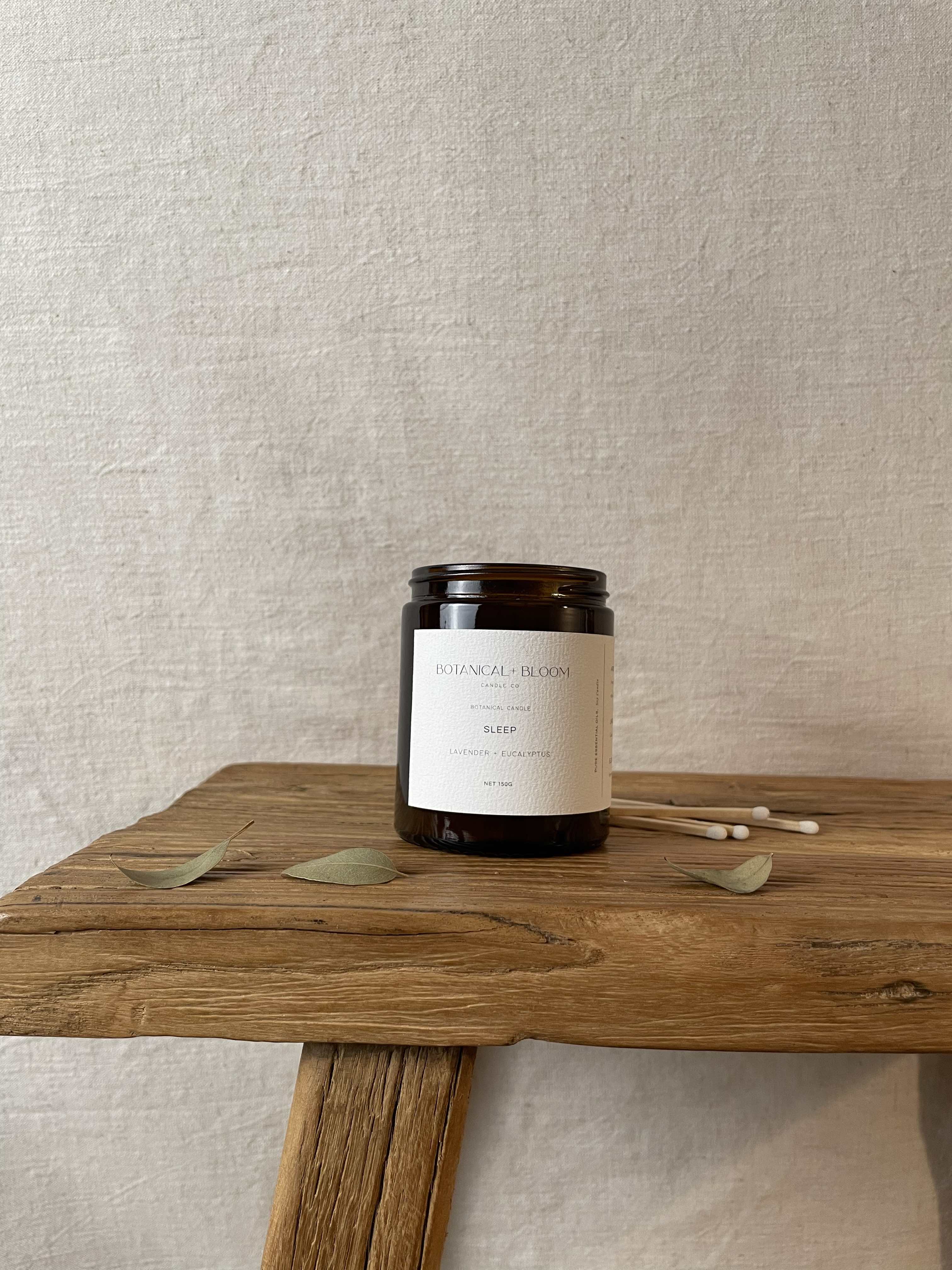 Sleep Candle - lavender and eucalyptus