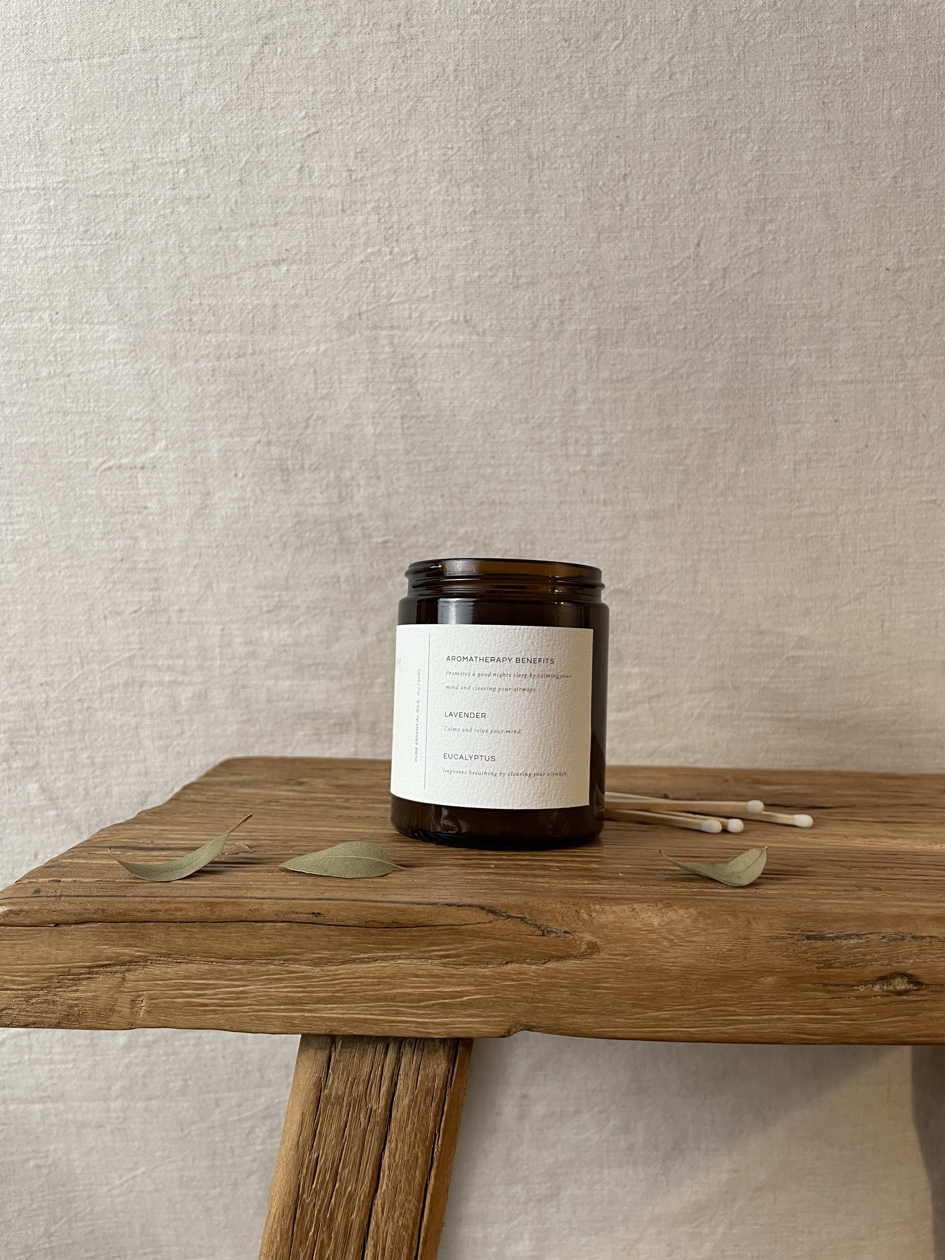 Sleep Candle - lavender and eucalyptus