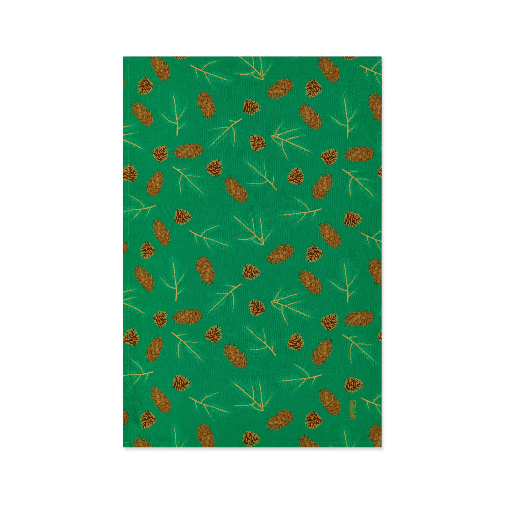 Cones organic cotton tea towel