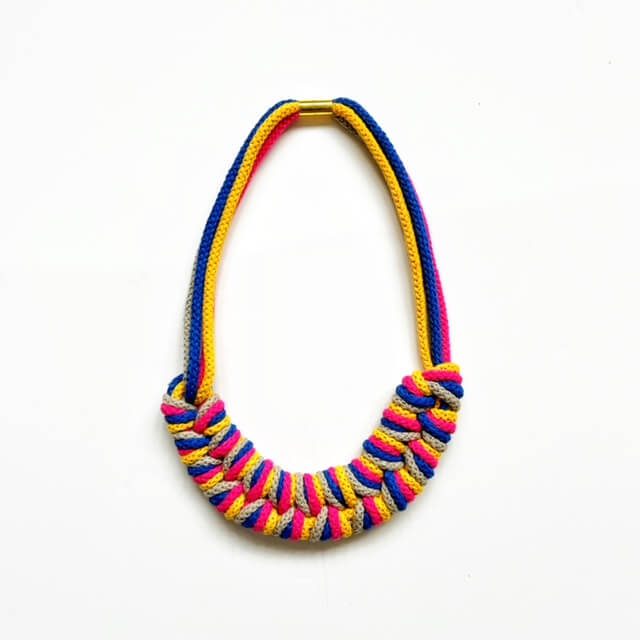 The Robin Cotton Necklace - Multicoloured