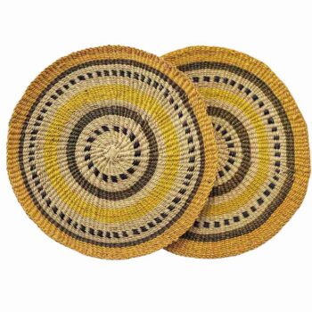 Large Colourful Placemats X 2