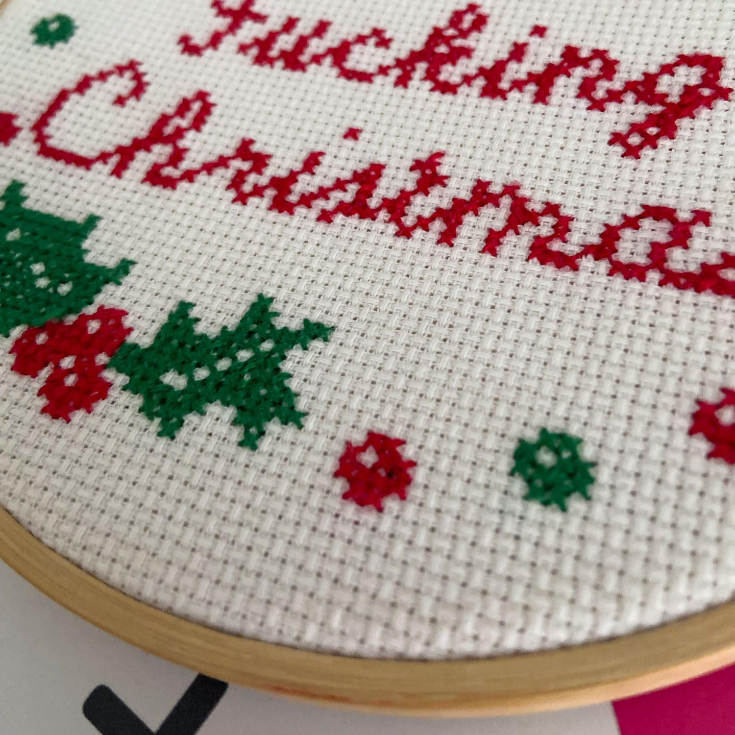 Merry F*cking Christmas Cross Stitch Kit