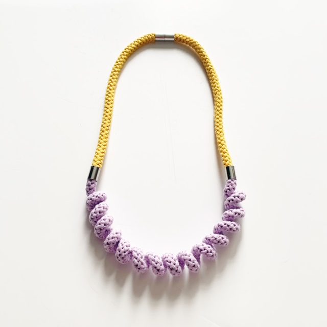 The Spring Necklaces - Ethical Cotton Statement Necklaces