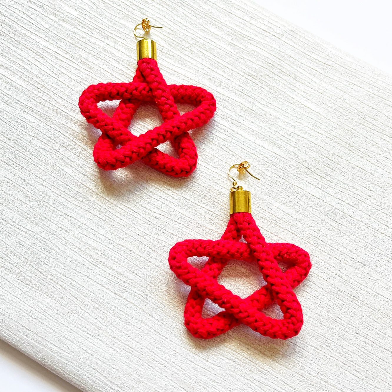 Christmas Star Earrings for women