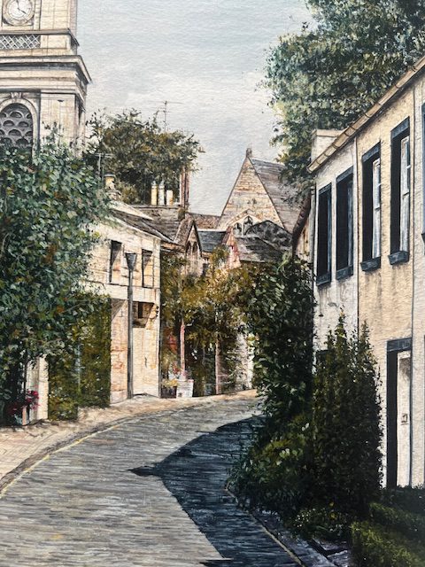 Circus Lane Art Print