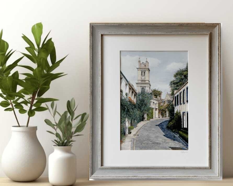 Circus Lane Art Print