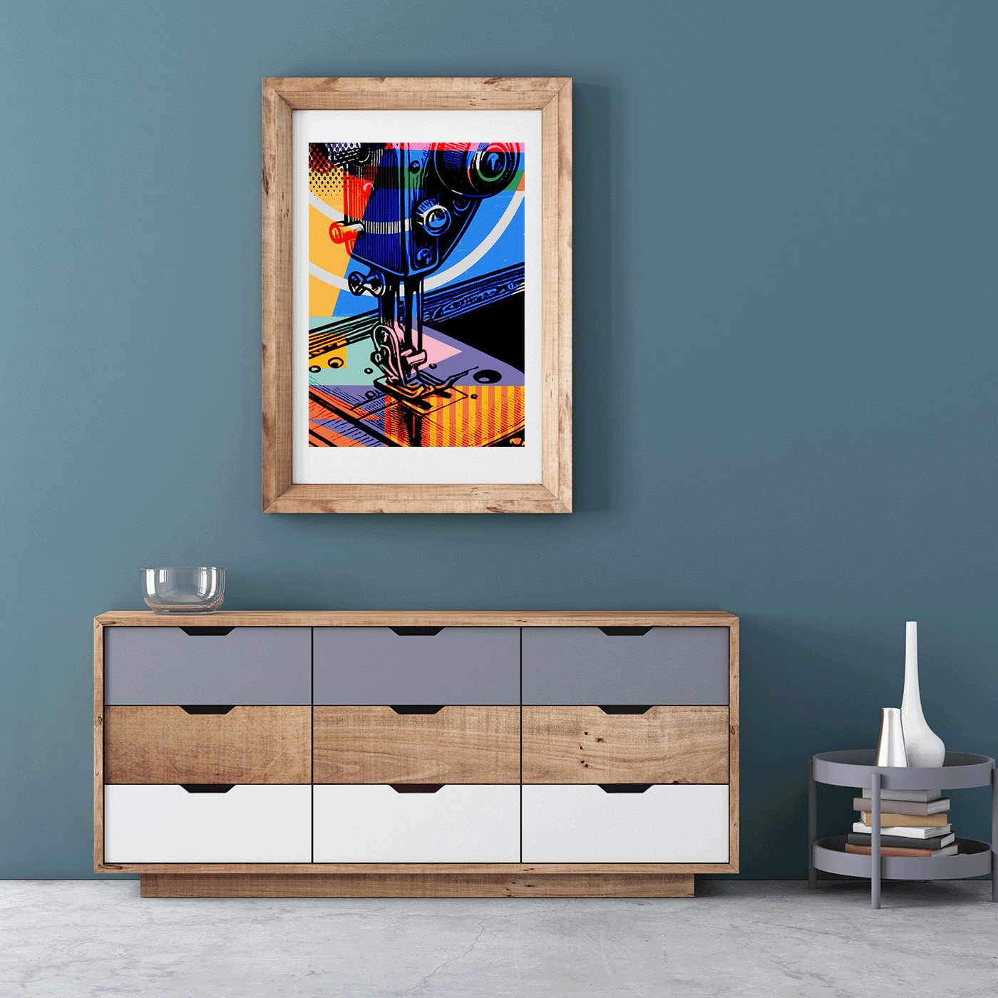 Sewing Machine 01 - Premium Gallery Prints
