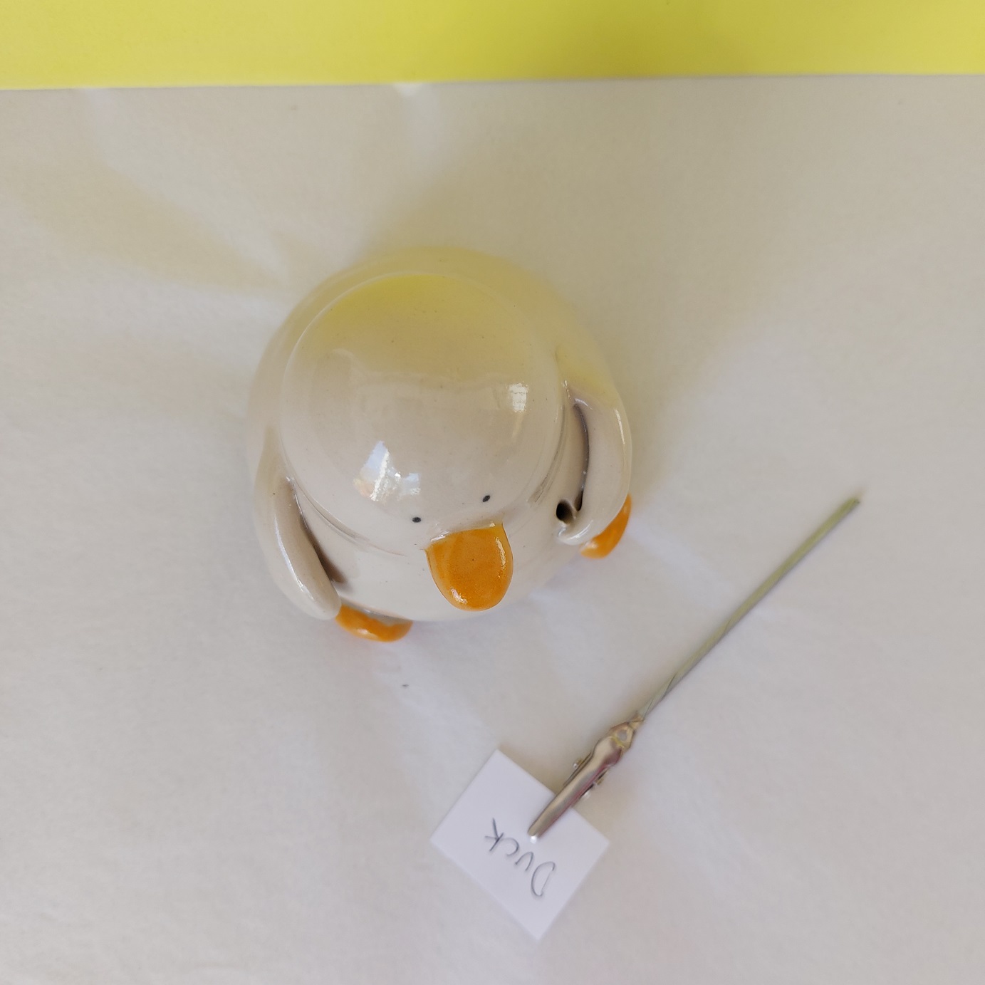 Jemima with the Reminder - Helpful Duck Note Holder