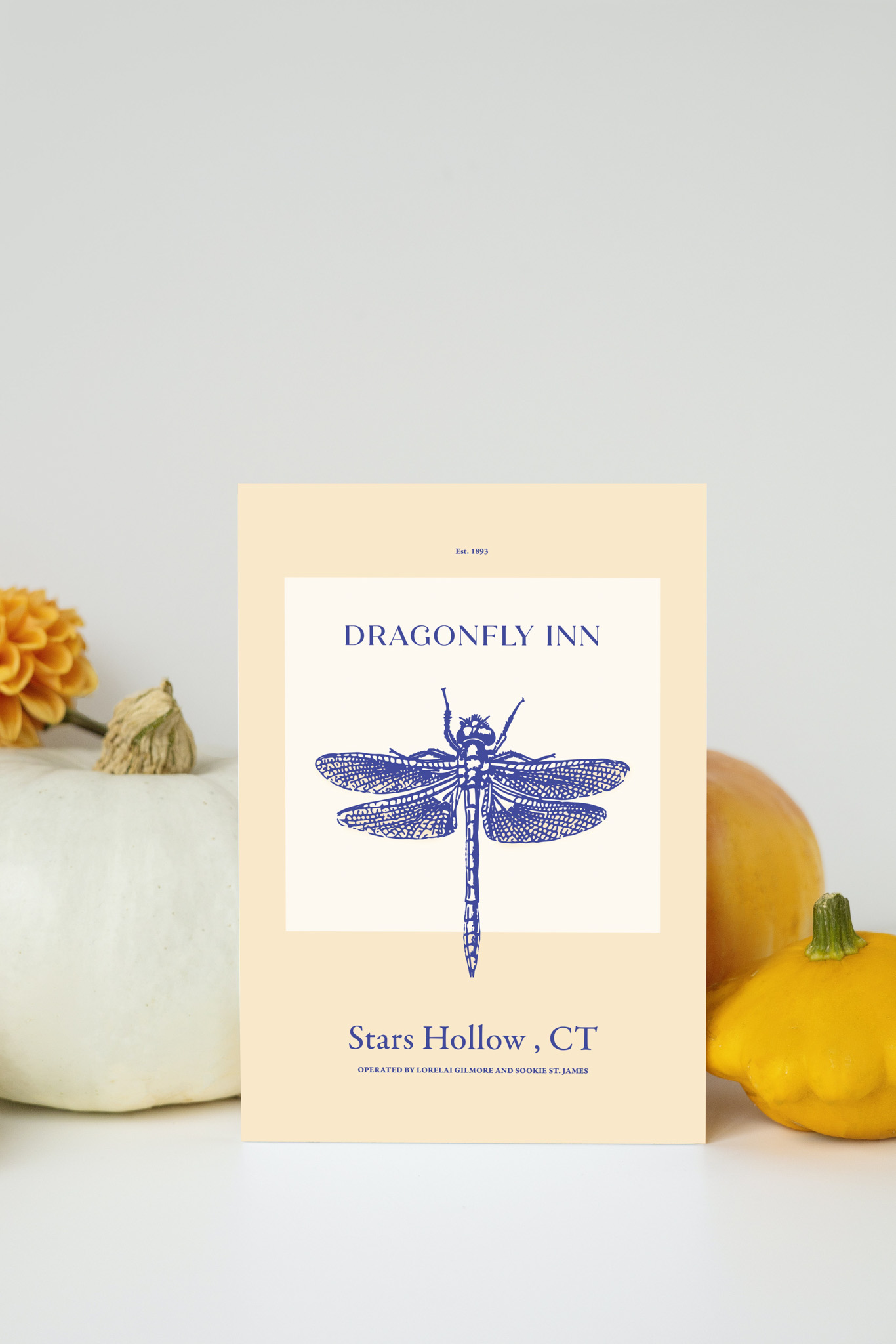 Dragonfly Inn Gilmore Girls Print