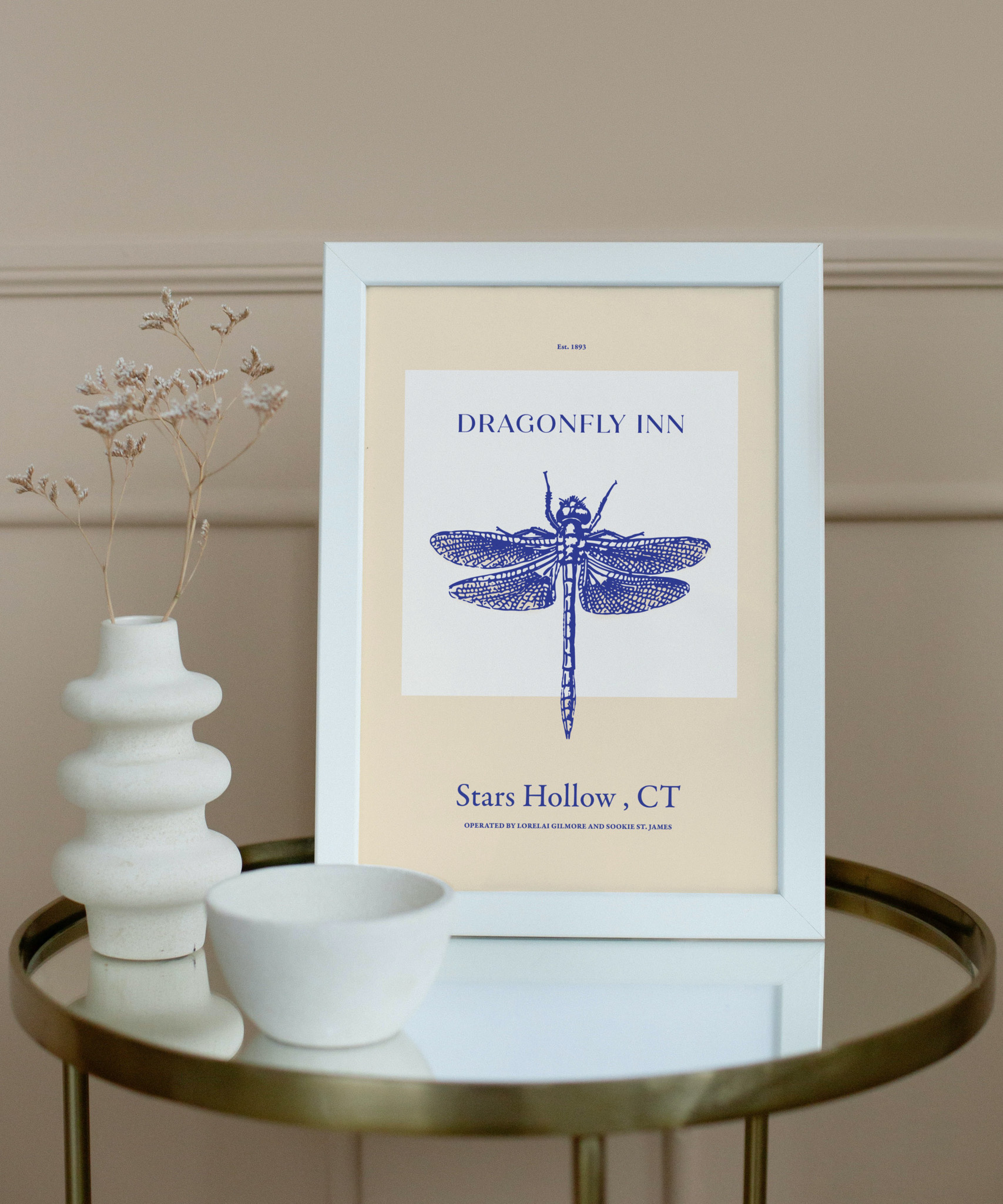 Dragonfly Inn Gilmore Girls Print