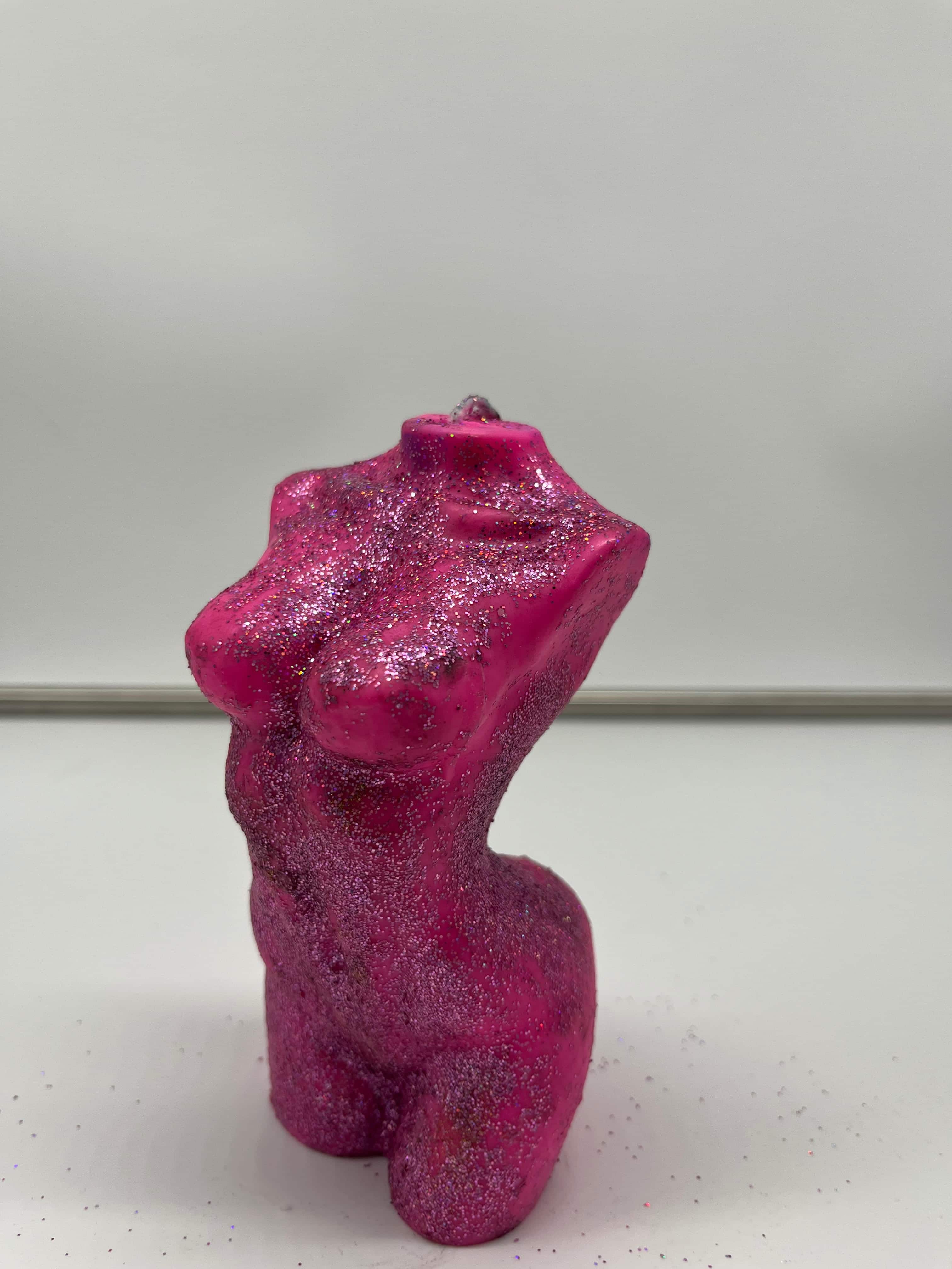 XL Gia, Female Woman Body Torso Candle, Celestial Collection