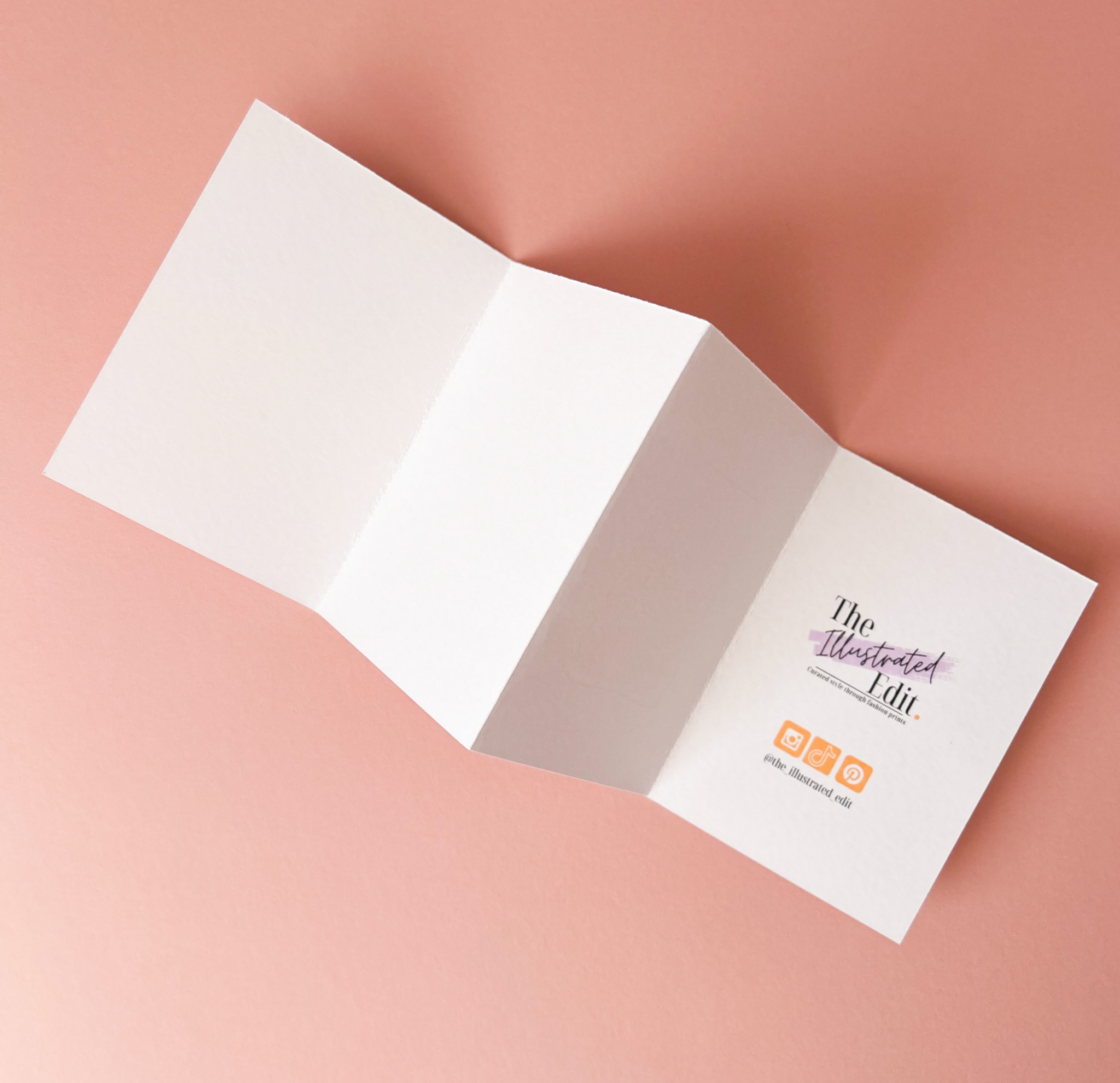 Handmade Concertina Greeting Card - Polished to Perfection