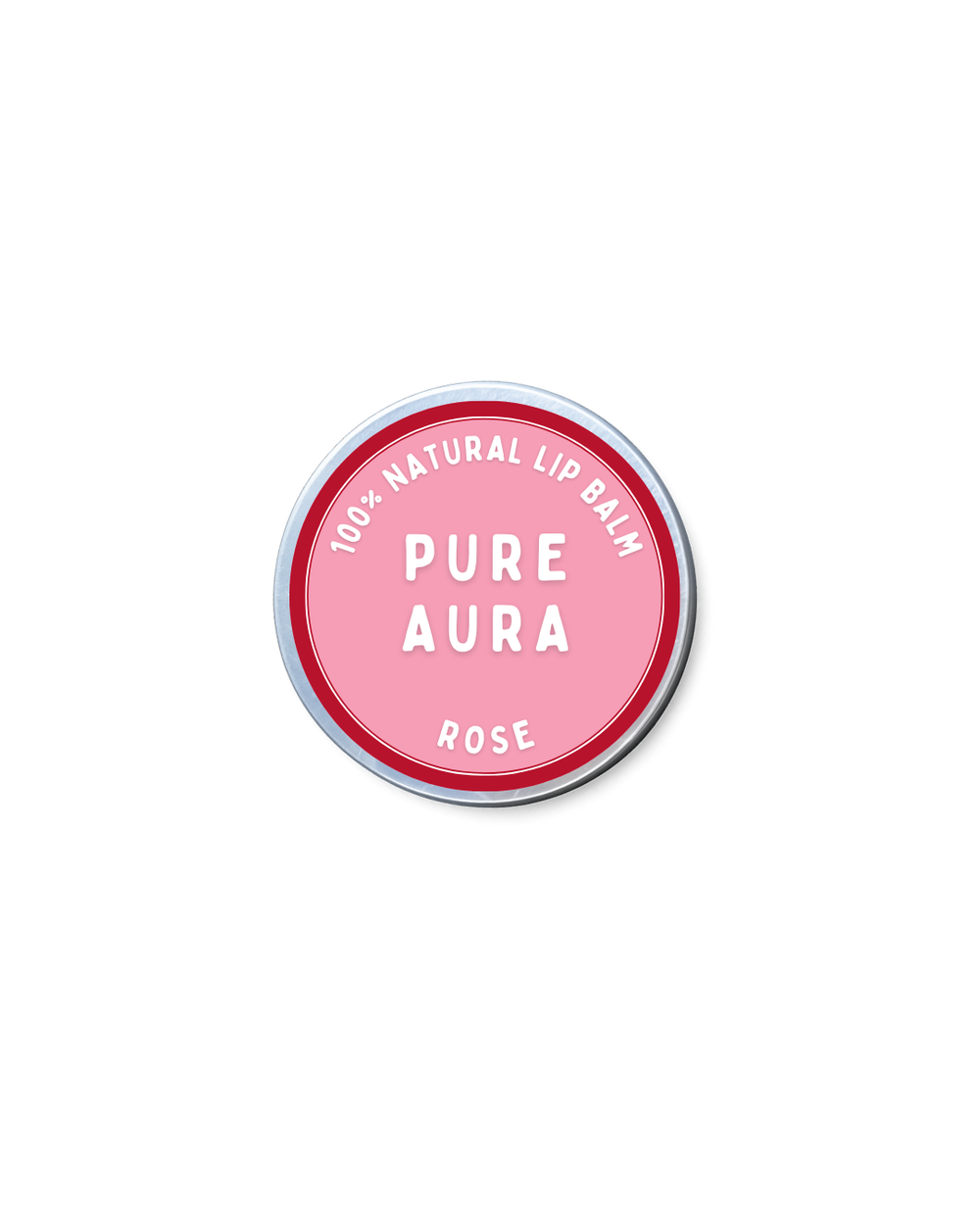 Rose Lip Balm - 100% Natural