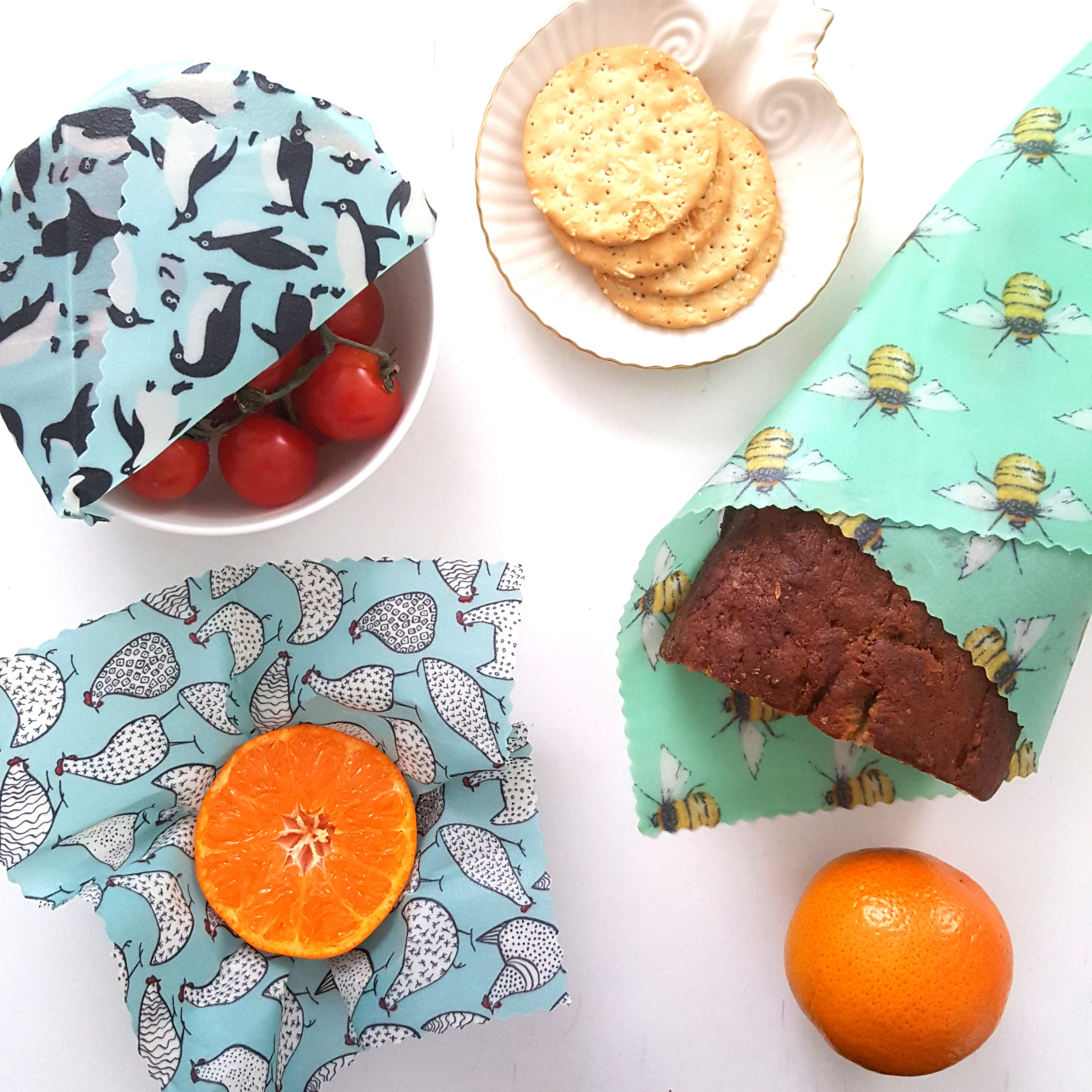 Beeswax Food Wraps | Set of 3 | Wings