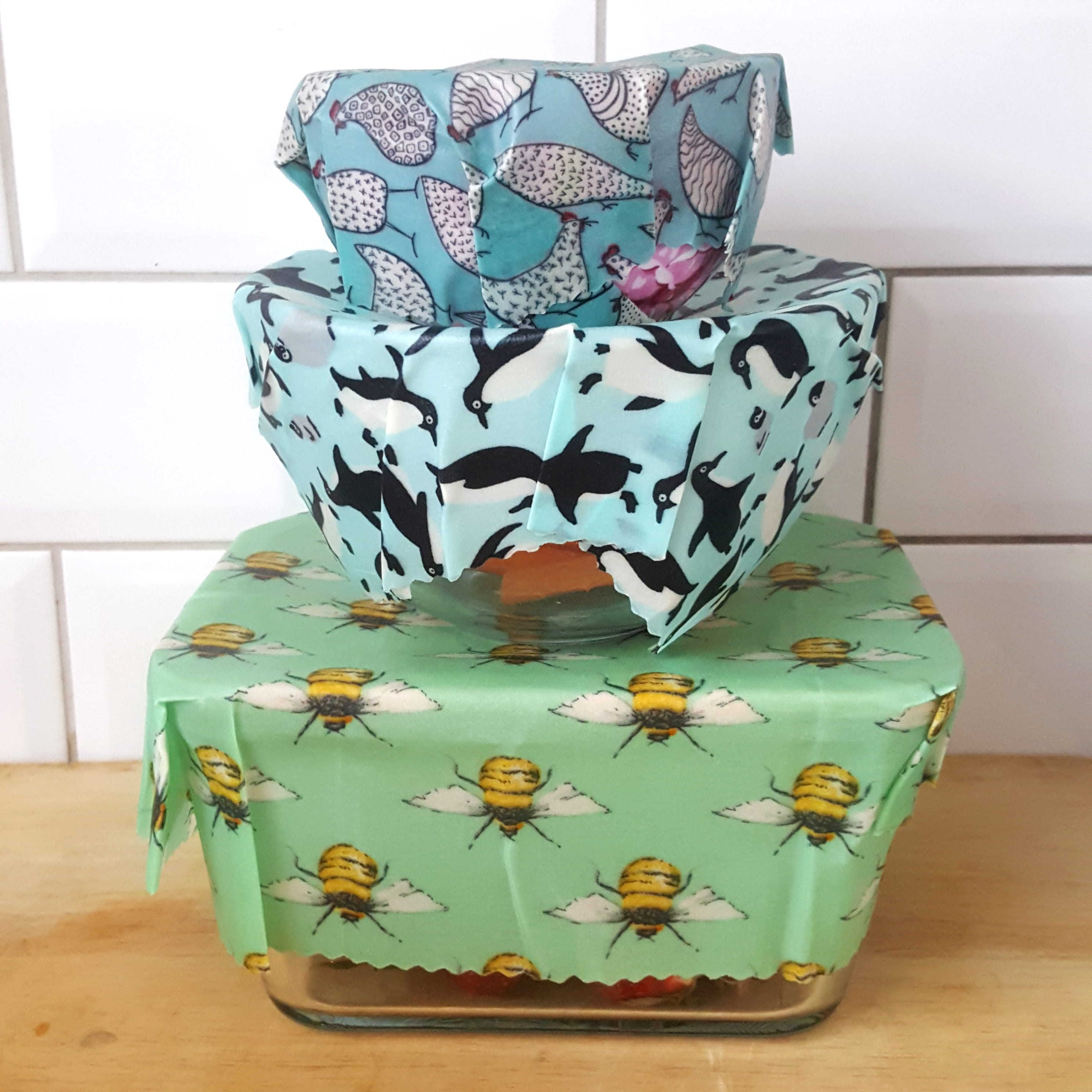 Beeswax Food Wraps | Set of 3 | Wings