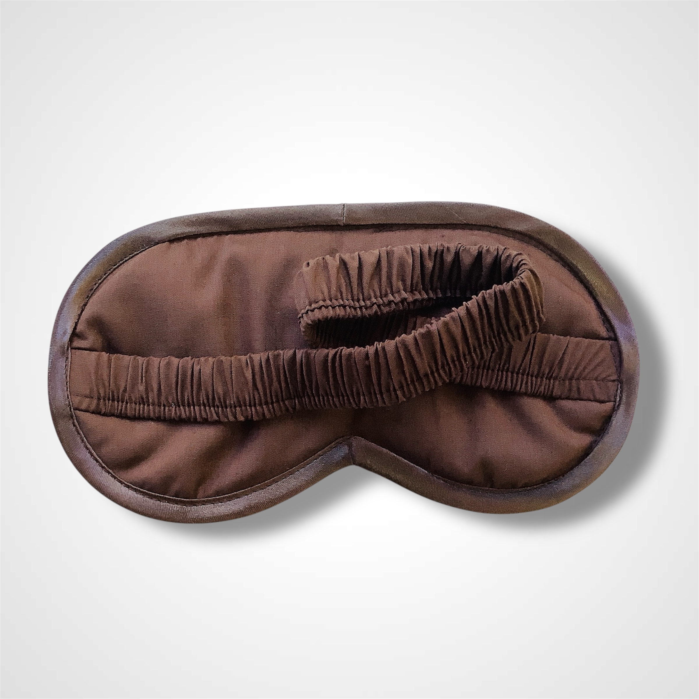 Brown Velvet Sun Eye Mask