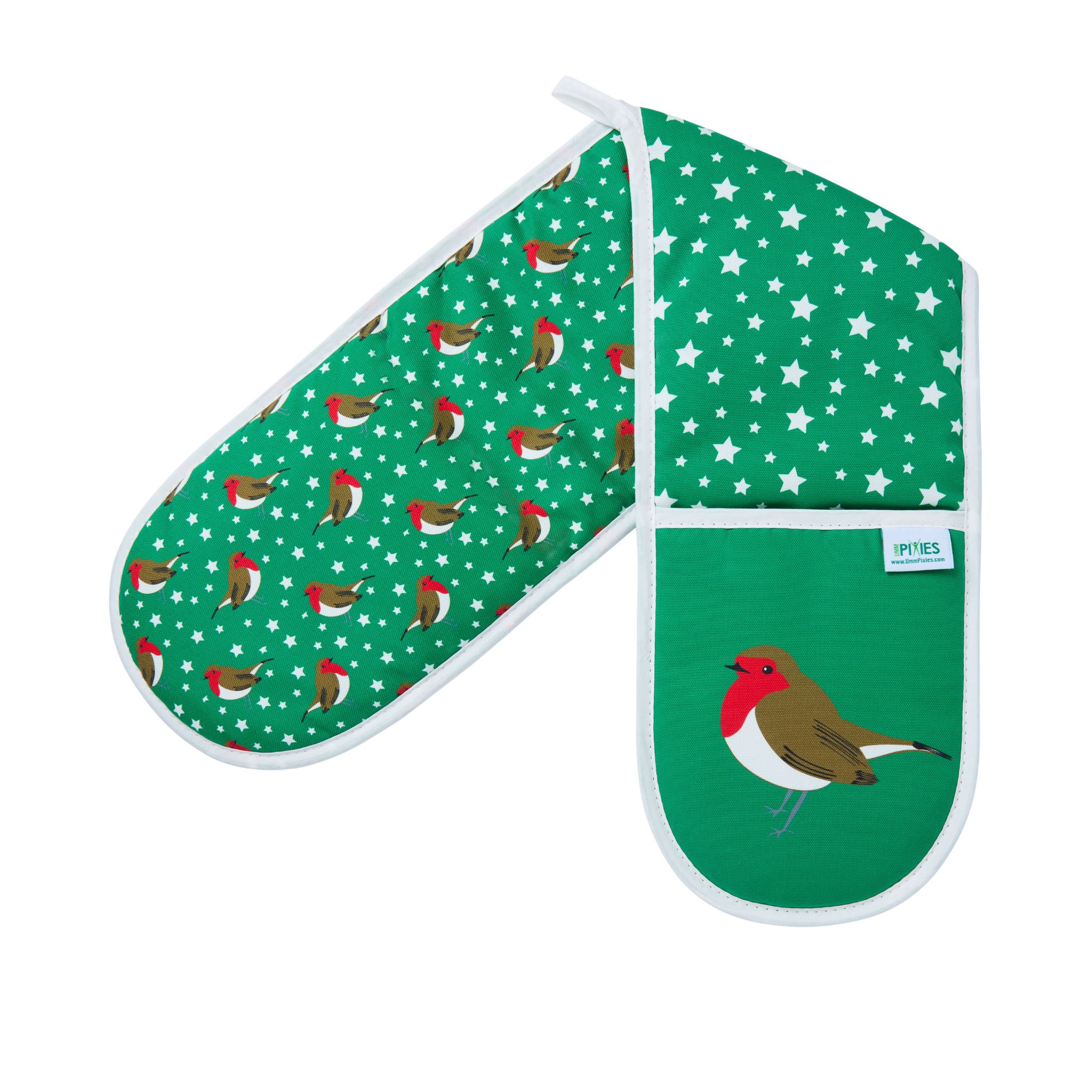 Robins organic cotton double oven gloves