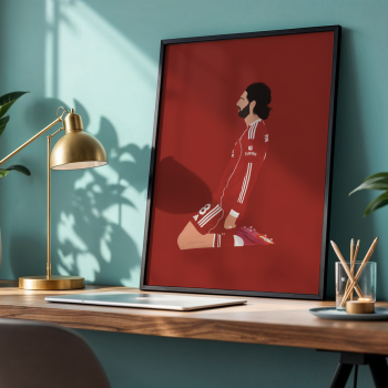Dominik Szoboszlai Art Print - Hand-Drawn Football Wall Art
